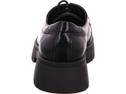 Regarde Le Ciel Damen Schnürschuh Leticia-01 in schwarz