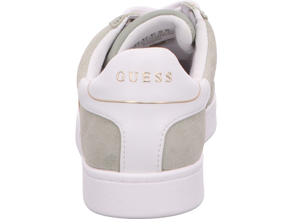 Guess Jrone6 damessneakers in een groen-multicolor combinatie