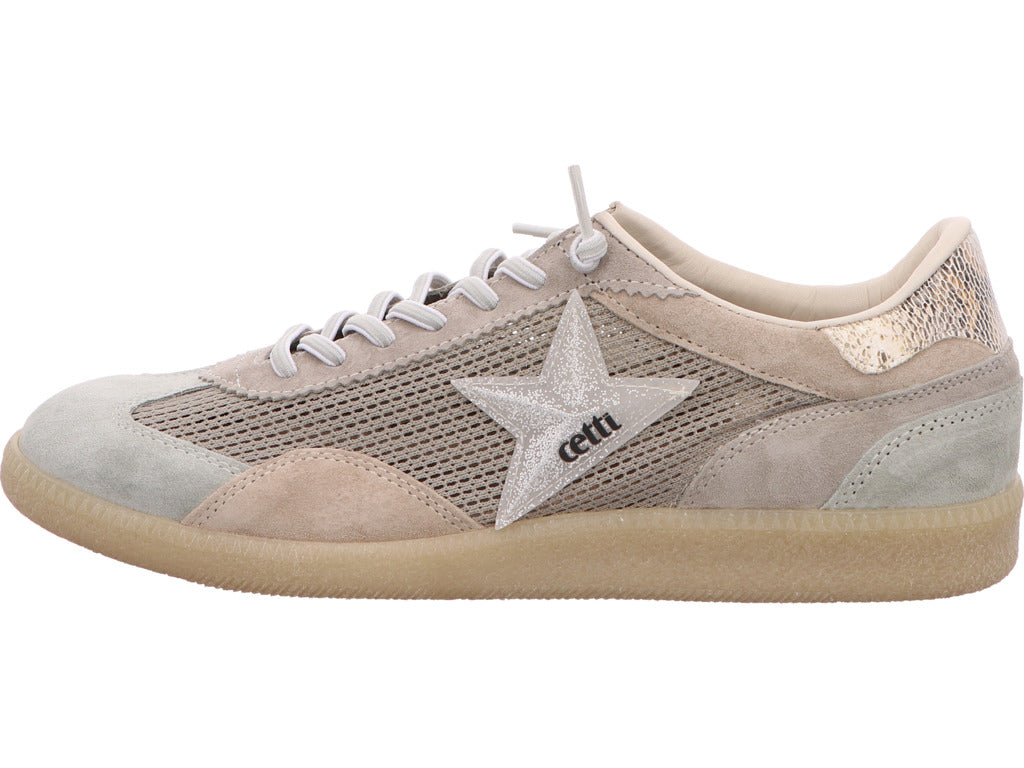 Cetti Damen Sneaker C1385 Sra in grün-kombiniert