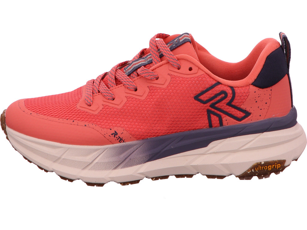 Rieker Damen Sneaker  in rot-bunt-kombiniert