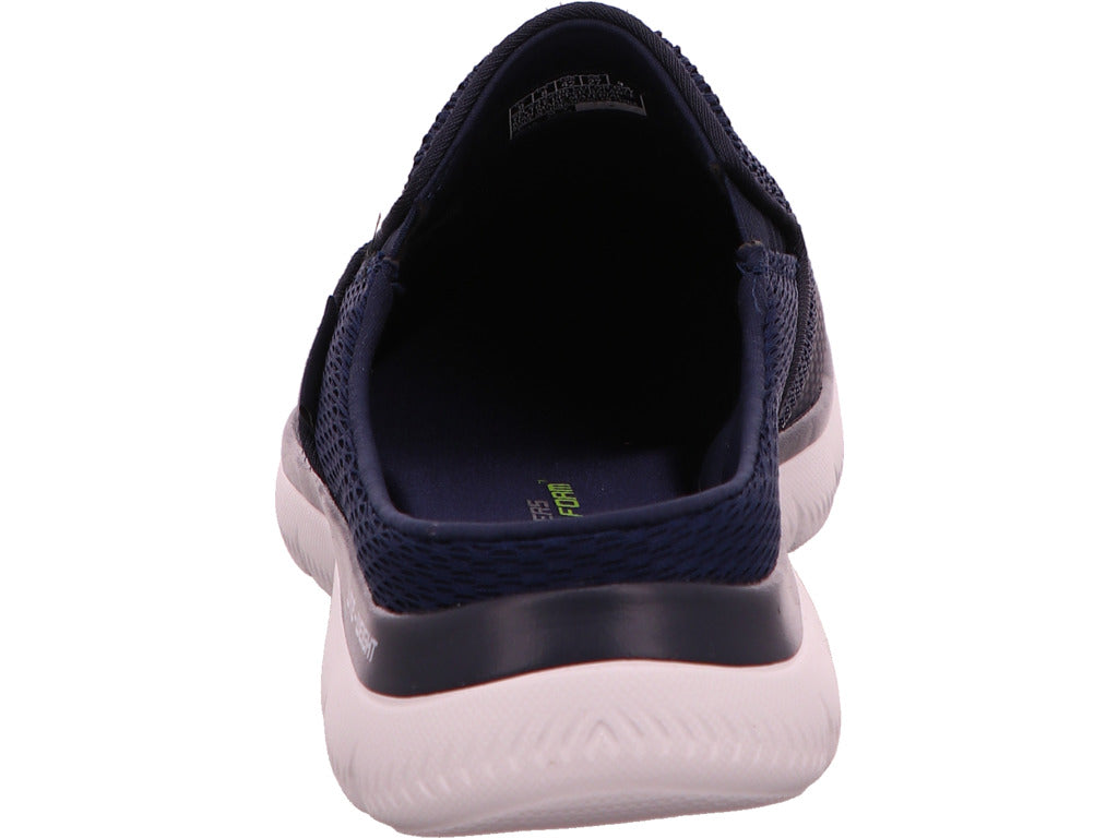 Skechers herenklomp / Töffler Summits - Vindicator in donkerblauw