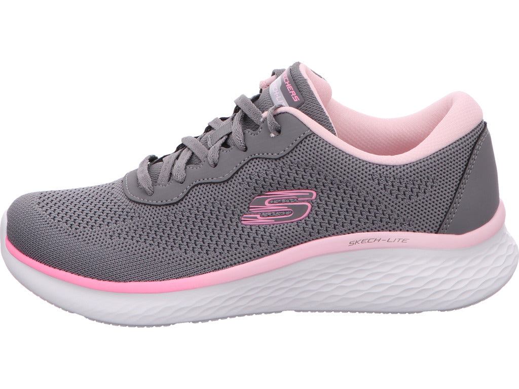 Skechers Lite Pro damessneakers - Warm Glow in een grijs-multicolor combinatie