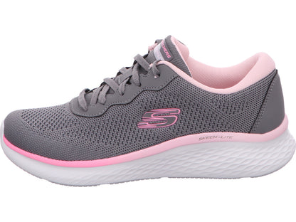Skechers Lite Pro damessneakers - Warm Glow in een grijs-multicolor combinatie