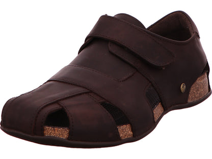 Panama Jack Herren Slipper Fletcher Basics C1 in dunkelbraun