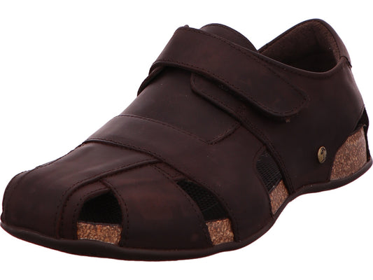 Panama Jack Herren Slipper Fletcher Basics C1 in dunkelbraun