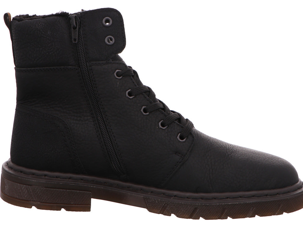 Rieker Herren Stiefel  in schwarz