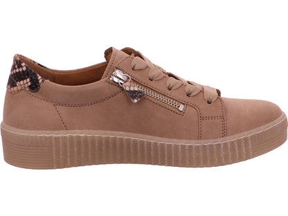 Gabor Damen Sneaker  in beige-bunt-kombiniert