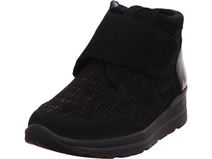 Waldläufer Damen Stiefel  in schwarz