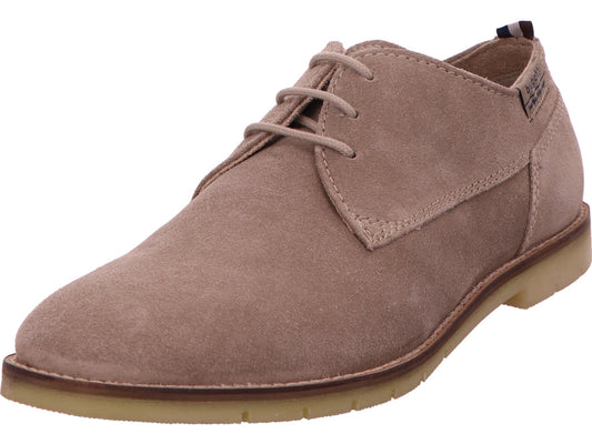 Bugatti Herren Schnürschuh Maik Exko in beige