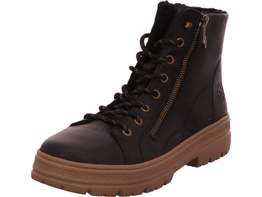 Rieker Damen Stiefel  in schwarz