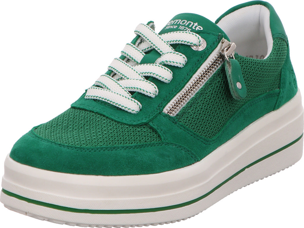 Remonte damessneakers in groen