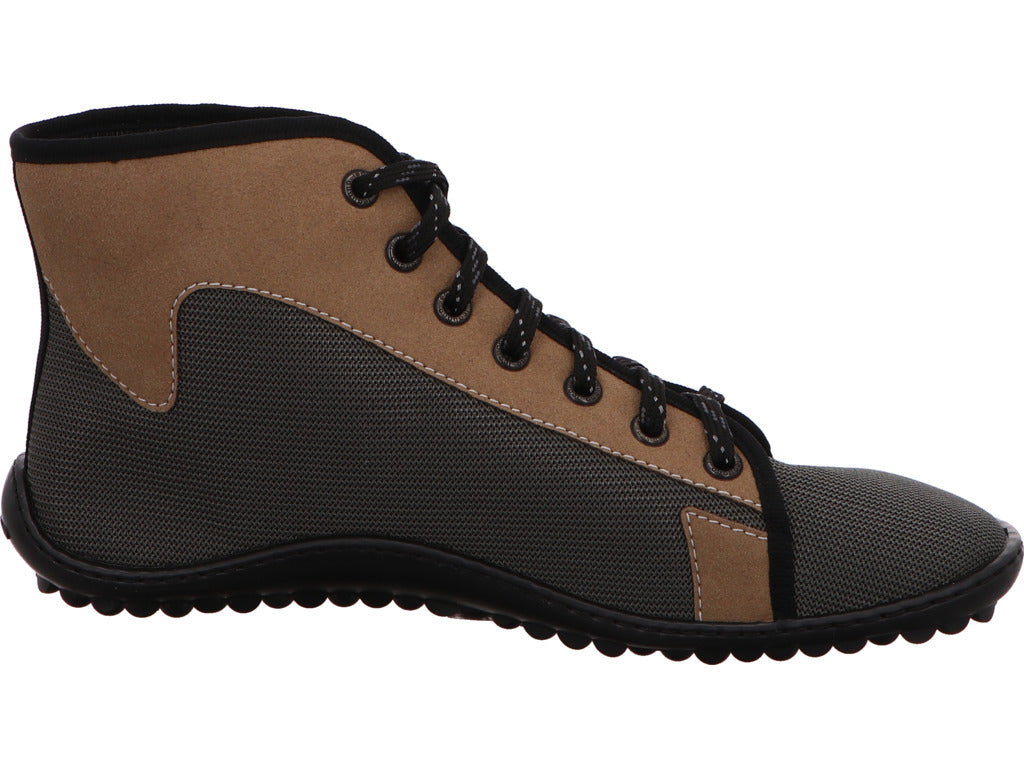 Leguano Damen Stiefel  in grau-bunt-kombiniert