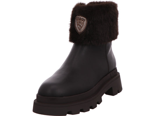 Blauer Shoes Damen Stiefel Kimmel 10 in dunkelbraun