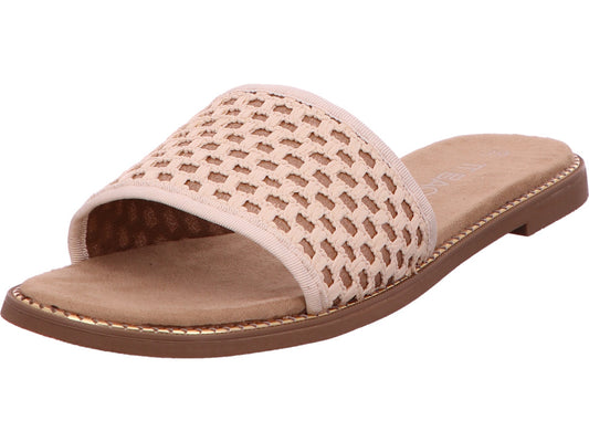 Bagatt Damen Pantolette Dalia Evo in beige-bunt-kombiniert