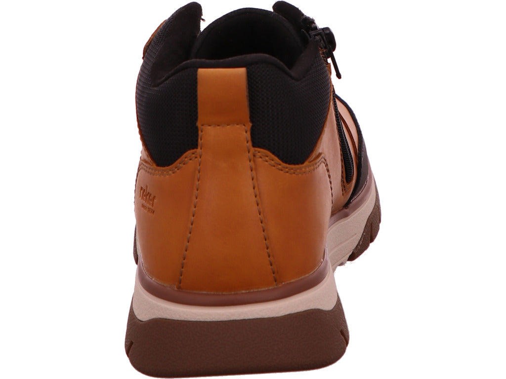 Rieker Herren Halbschuh  in braun-bunt-kombiniert