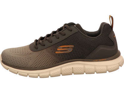 Skechers Herren Slipper Track - Ripkent in oliv