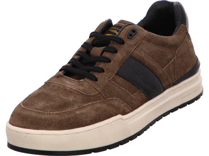 PME Legend herensneakers Alamere in een bruin-multicolor combinatie