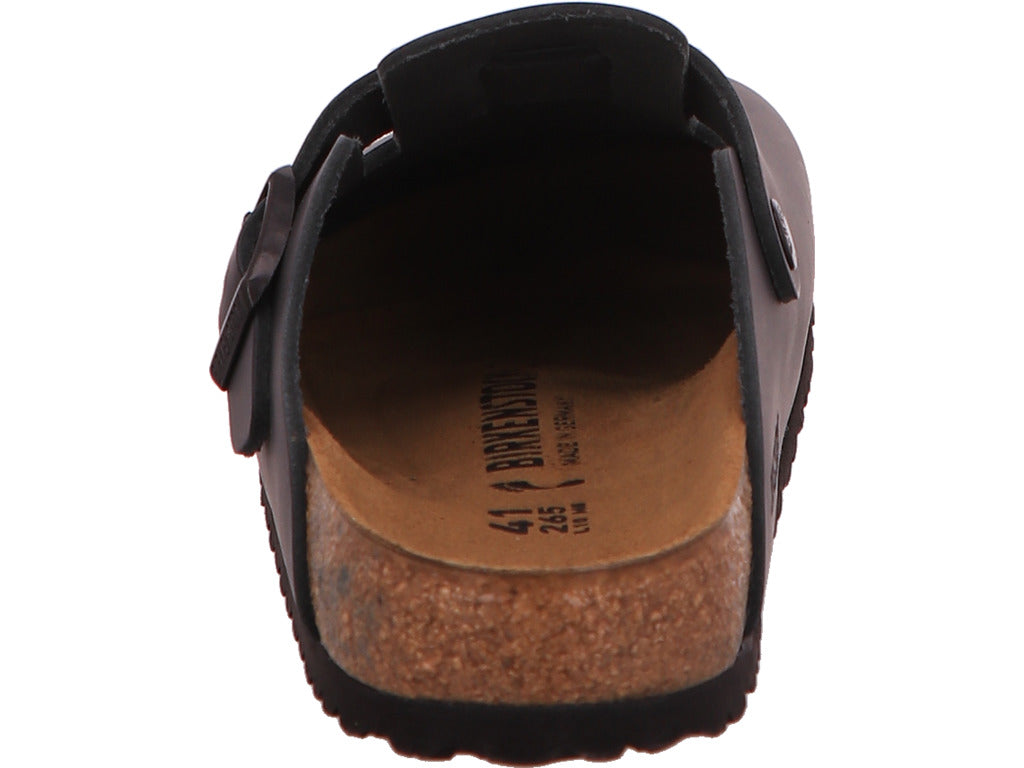 Birkenstock damesklomp / Töffler Boston in zwart