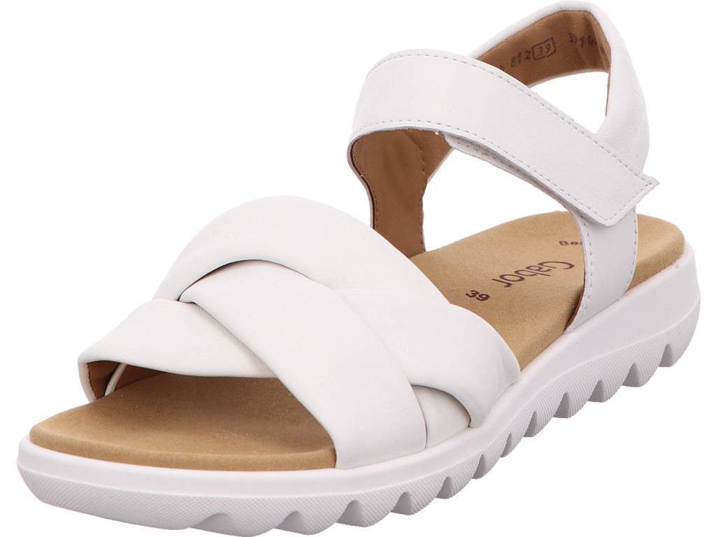 Gabor Damen Sandalette  in weiß