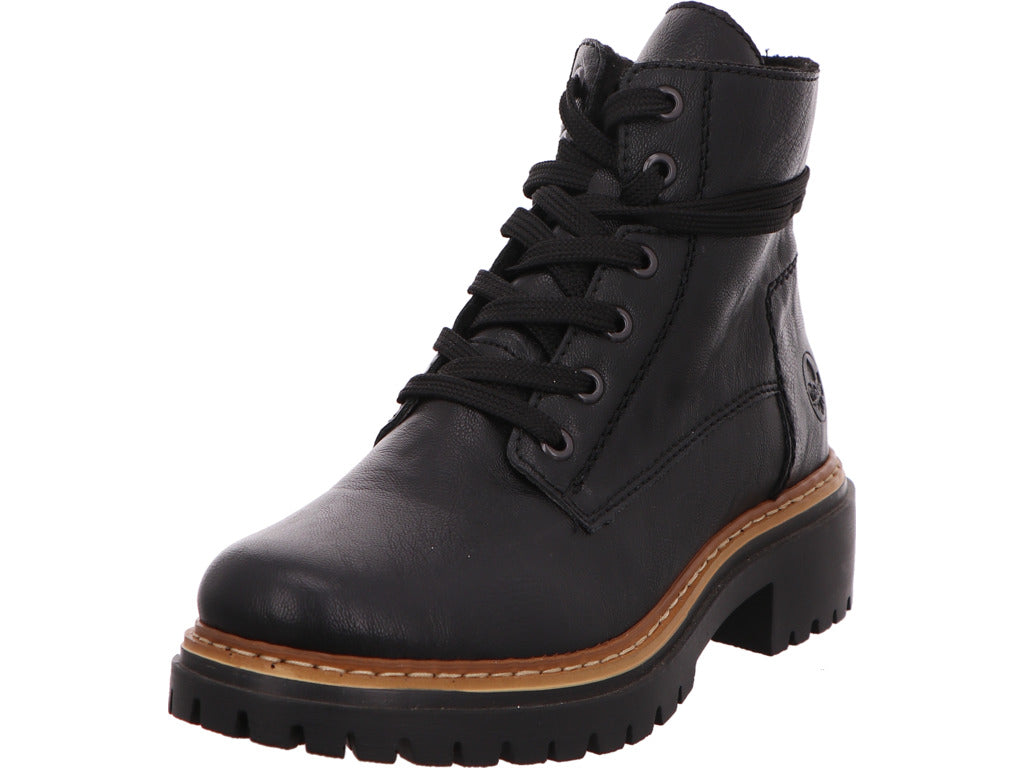 Rieker Damen Stiefel  in schwarz