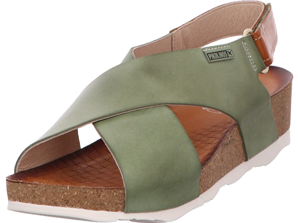 Pikolinos Damen Sandalette Mahon in hellgrün
