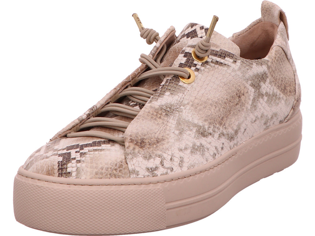 Paul Green Damen Sneaker  in beige-bunt-kombiniert