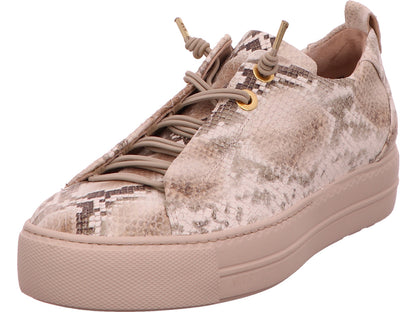 Paul Green Damen Sneaker  in beige-bunt-kombiniert