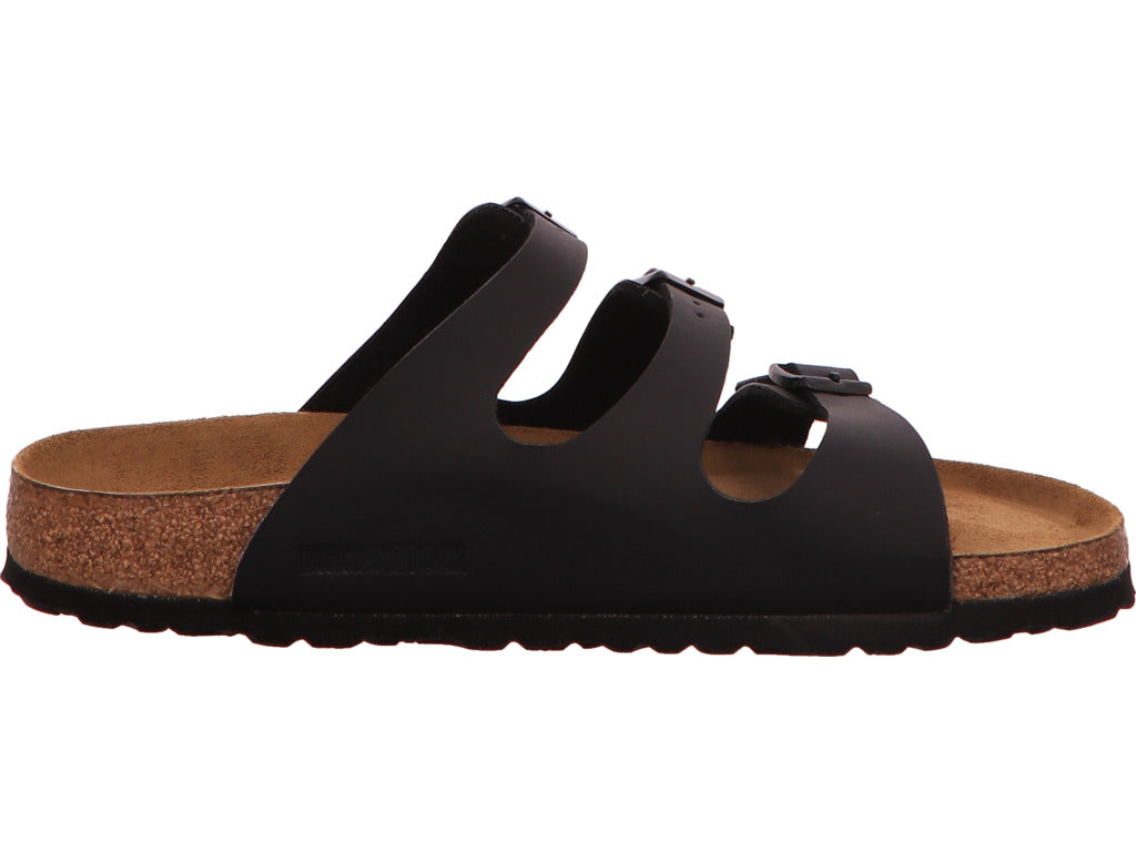 Birkenstock Florida Soft Footbed sandaal voor dames in zwart