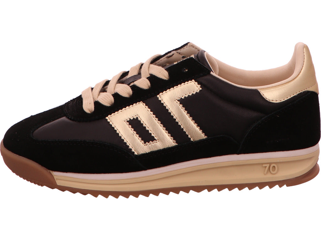 Back 70 Damen Sneaker Cloud in schwarz-bunt-kombiniert