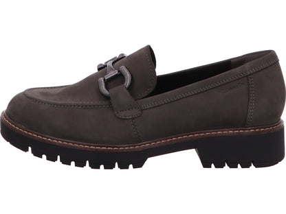 Tamaris Damen Slipper  in dunkelgrau