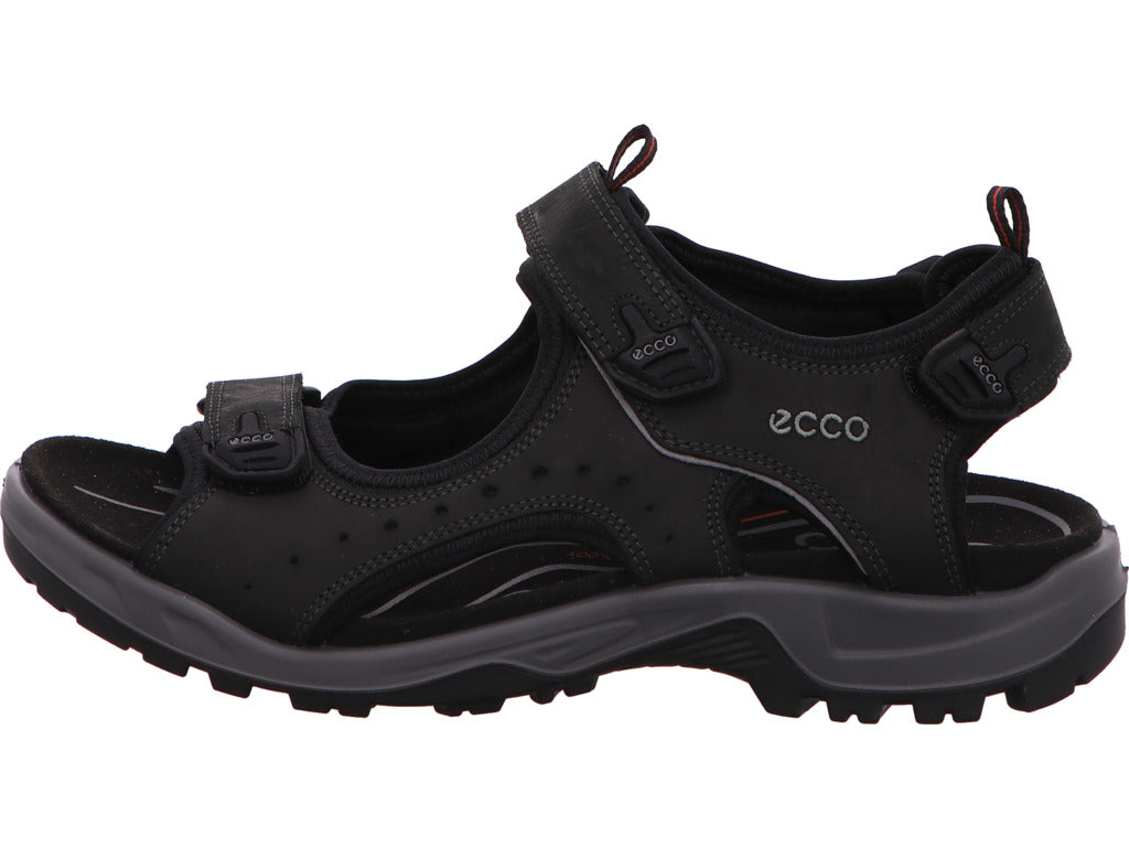Ecco Herren Sandalette Offroad Andes in schwarz-bunt-kombiniert