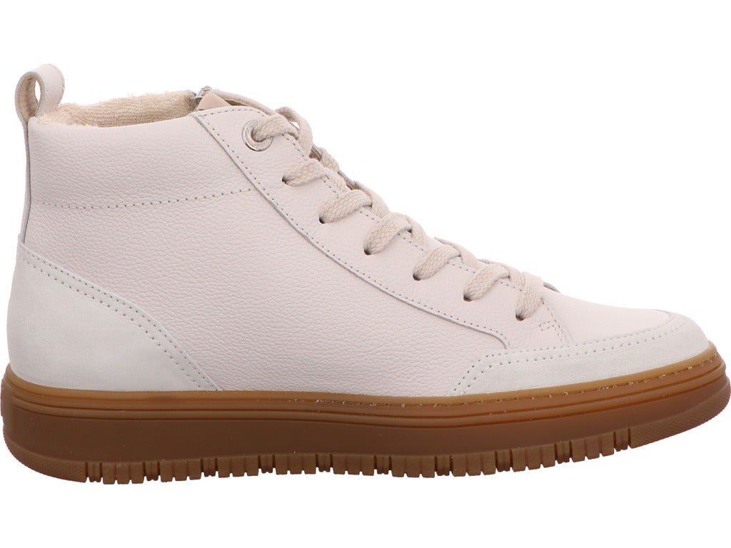 Paul Green Damen Stiefel  in weiß-bunt-kombiniert