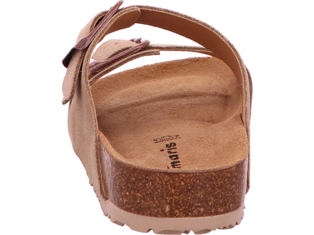 Tamaris Damen Pantolette  in taupe