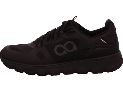 tenhaag Herren Sneaker  in schwarz