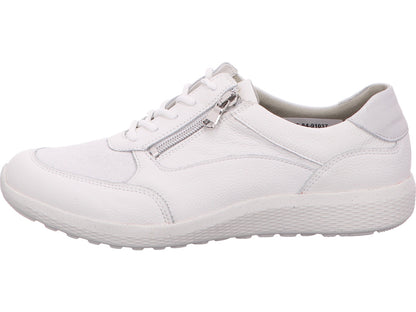 Waldläufer Damen Schnürschuh K-Kalea in weiß-bunt-kombiniert