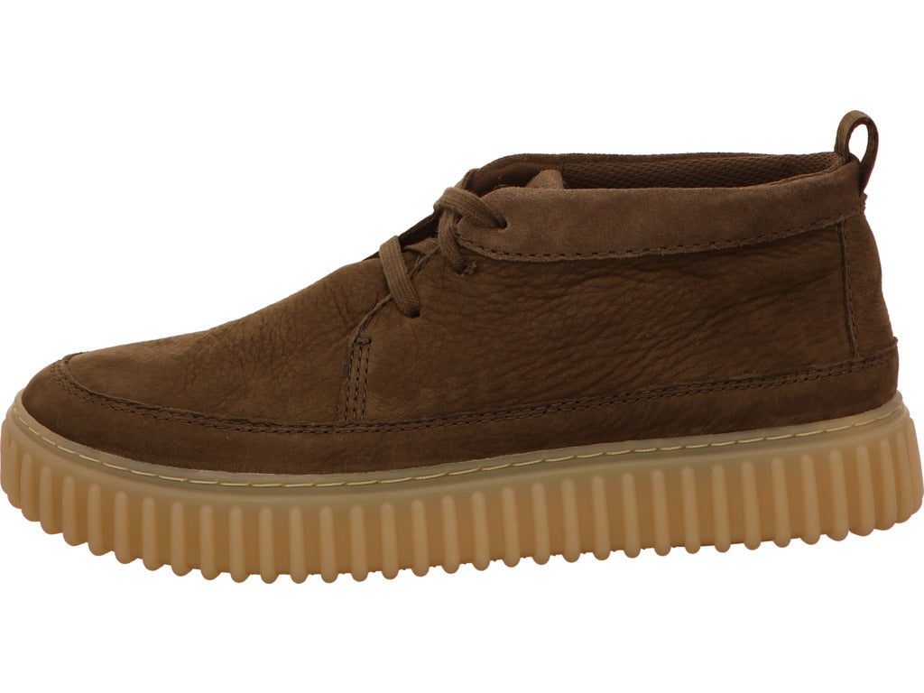 Clarks Herren Stiefel Torhill Lacehi in khaki