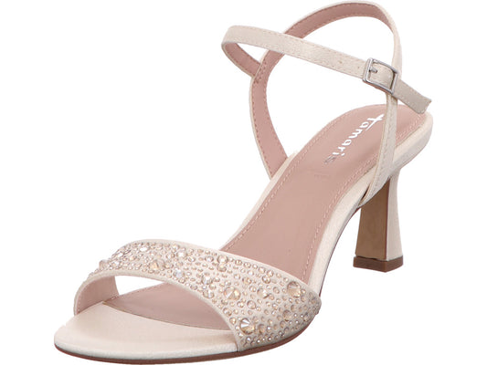 Tamaris Damen Sandalette  in weiß