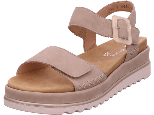 Remonte Damen Sandalette  in hellbeige