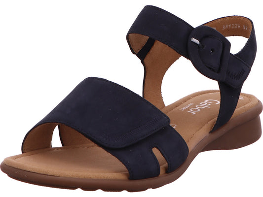 Gabor Comfort Damen Sandalette  in dunkelblau