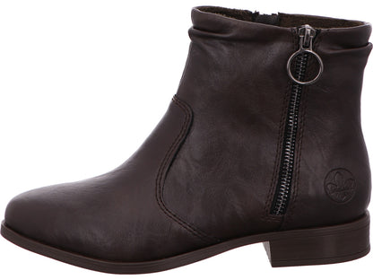 Rieker Damen Stiefel  in dunkelbraun
