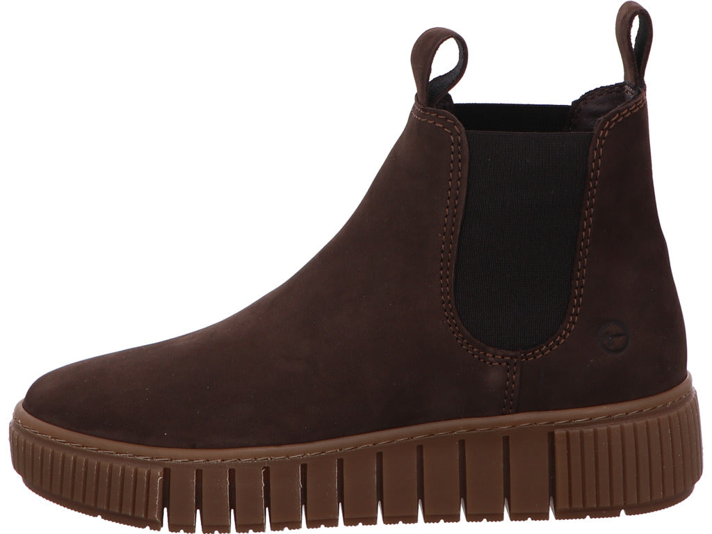 Tamaris Damen Stiefel  in dunkelbraun