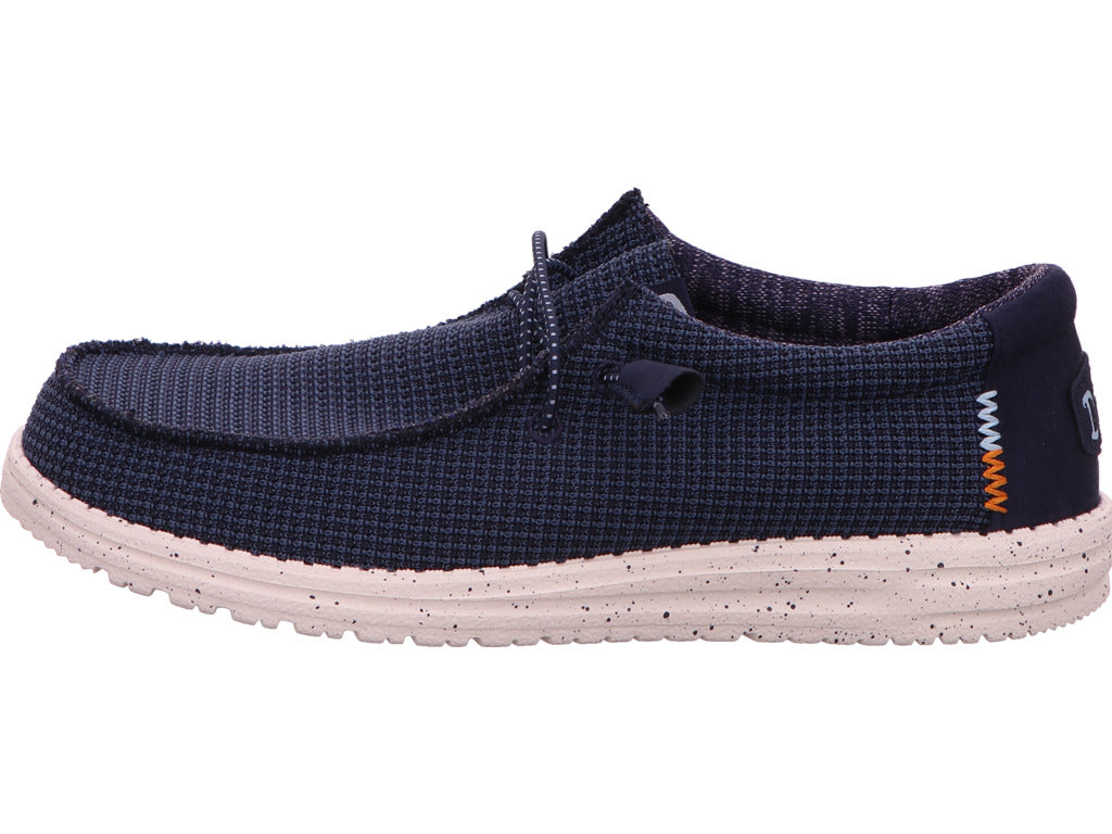 Hey Dude Herren Slipper Wally Sport in dunkelblau