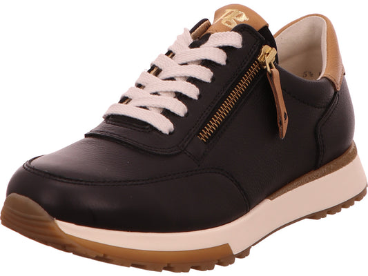Paul Green Damen Sneaker  in schwarz-bunt-kombiniert