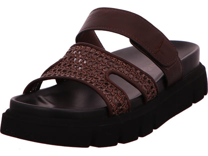 Tamaris Damen Pantolette  in dunkelbraun