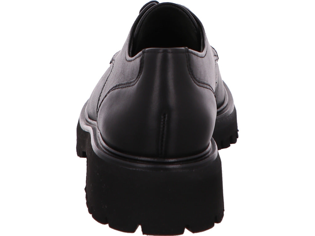 Paul Green Damen Schnürschuh  in schwarz
