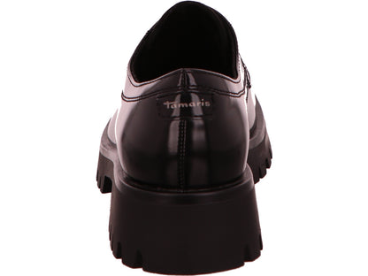 Tamaris Damen Schnürschuh  in schwarz