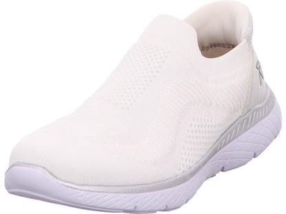 Rieker Damen Slipper  in weiß-kombiniert