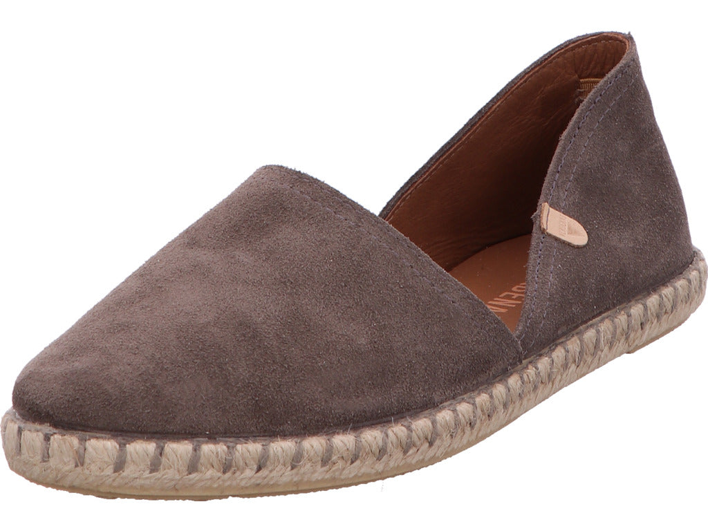 Fun Verbenas Damen Slipper  in dunkelgrau