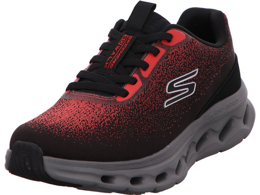Skechers Herren Slipper Go Walk Glide-Step in schwarz-bunt-kombiniert