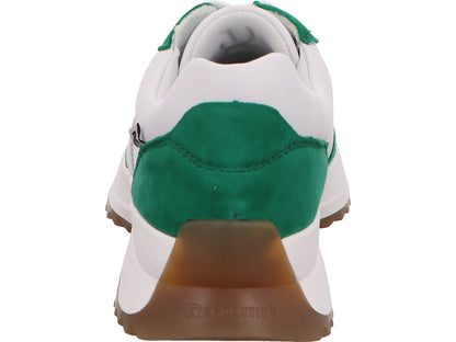 Rieker Damen Sneaker Revolution in grün-bunt-kombiniert